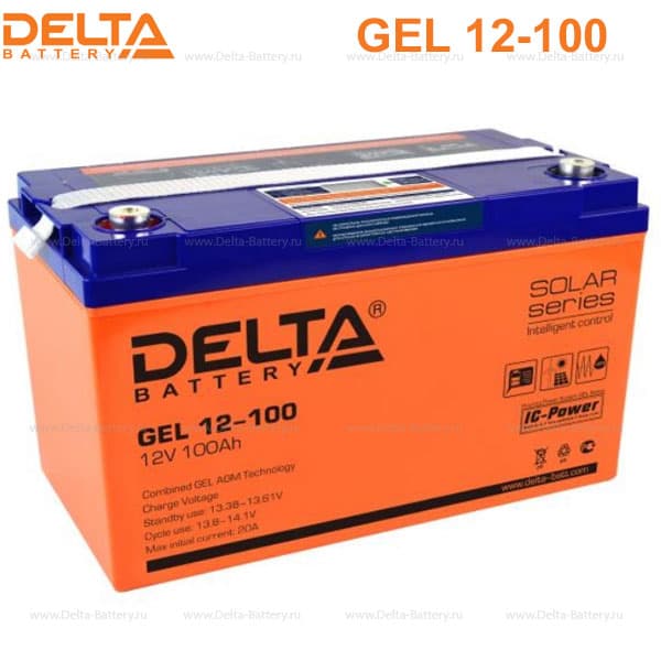 Аккумуляторная батарея Delta GEL 12-100 в Евпатории