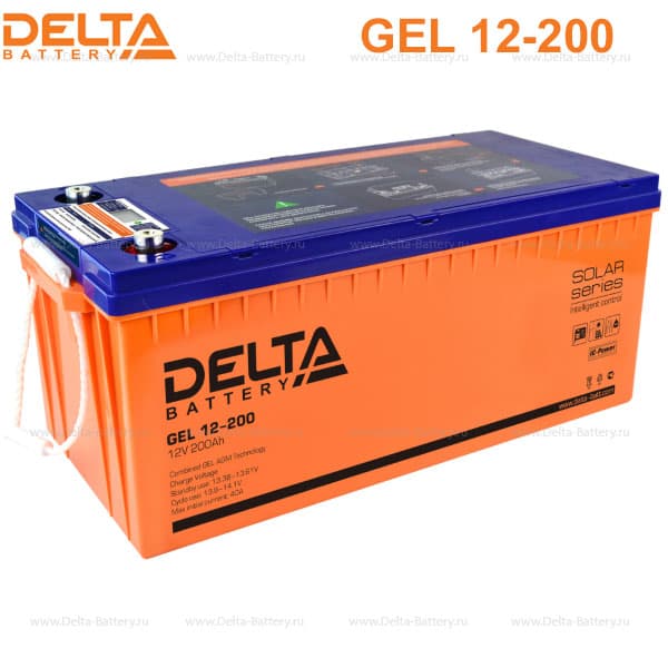 Аккумуляторная батарея Delta GEL 12-200 в Евпатории