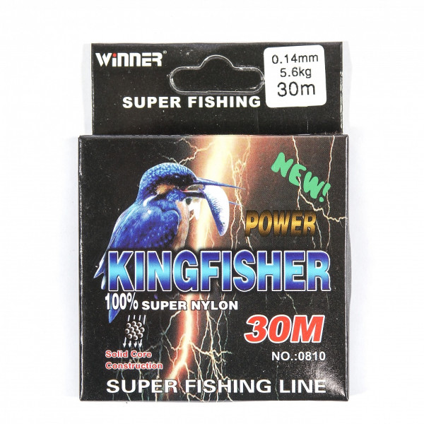 Леска зимняя Winner KingFisher -30C 30 м. 0,12 мм в Евпатории